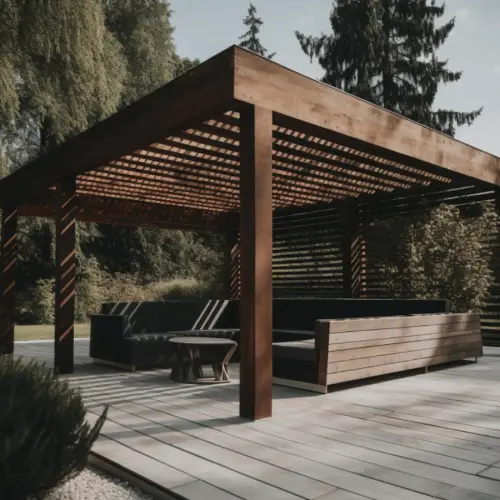 foisoare din lemn stratificat, masiv, semi uscat, lamelar