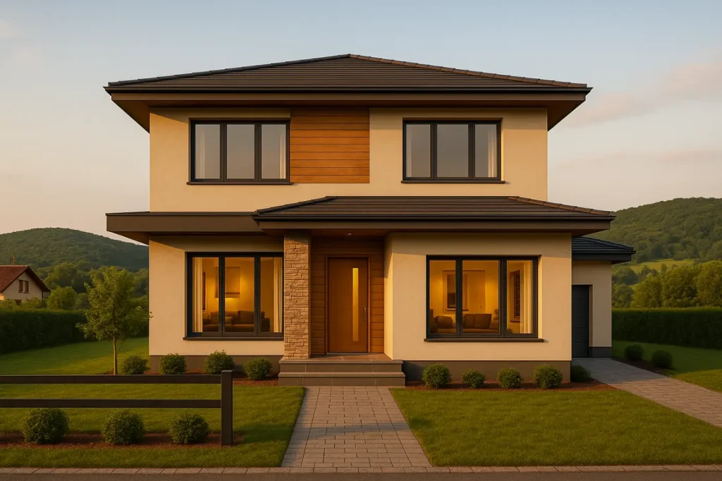 proiect casa din lemn