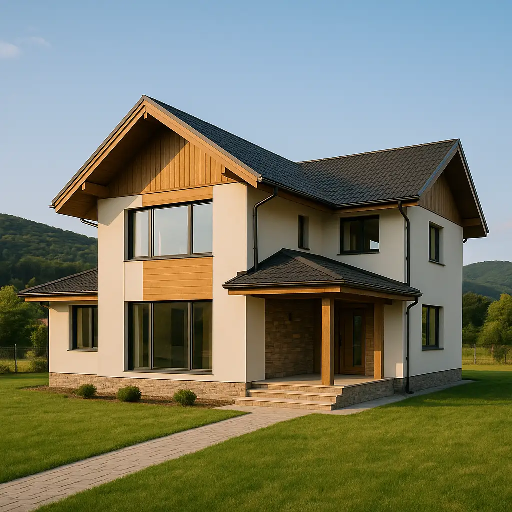 proiect casa din lemn